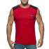 AD785 ARMY COMBI TANK TOP RED