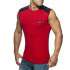 AD785 ARMY COMBI TANK TOP RED