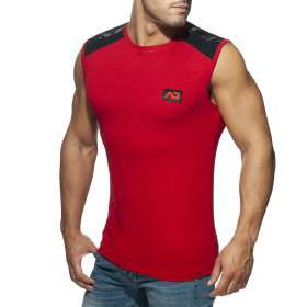 AD785 ARMY COMBI TANK TOP RED *
